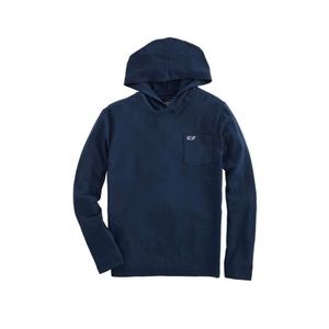 NWOT Boys long sleeve lightweight performance Edgartown Hoodie t-shirt M(12-14)